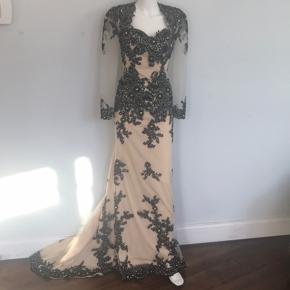Angela & Alison gown